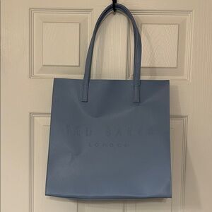 Ted Baker Soft Blue Tote never used